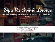 Tablet Screenshot of dejavu-lounge.com